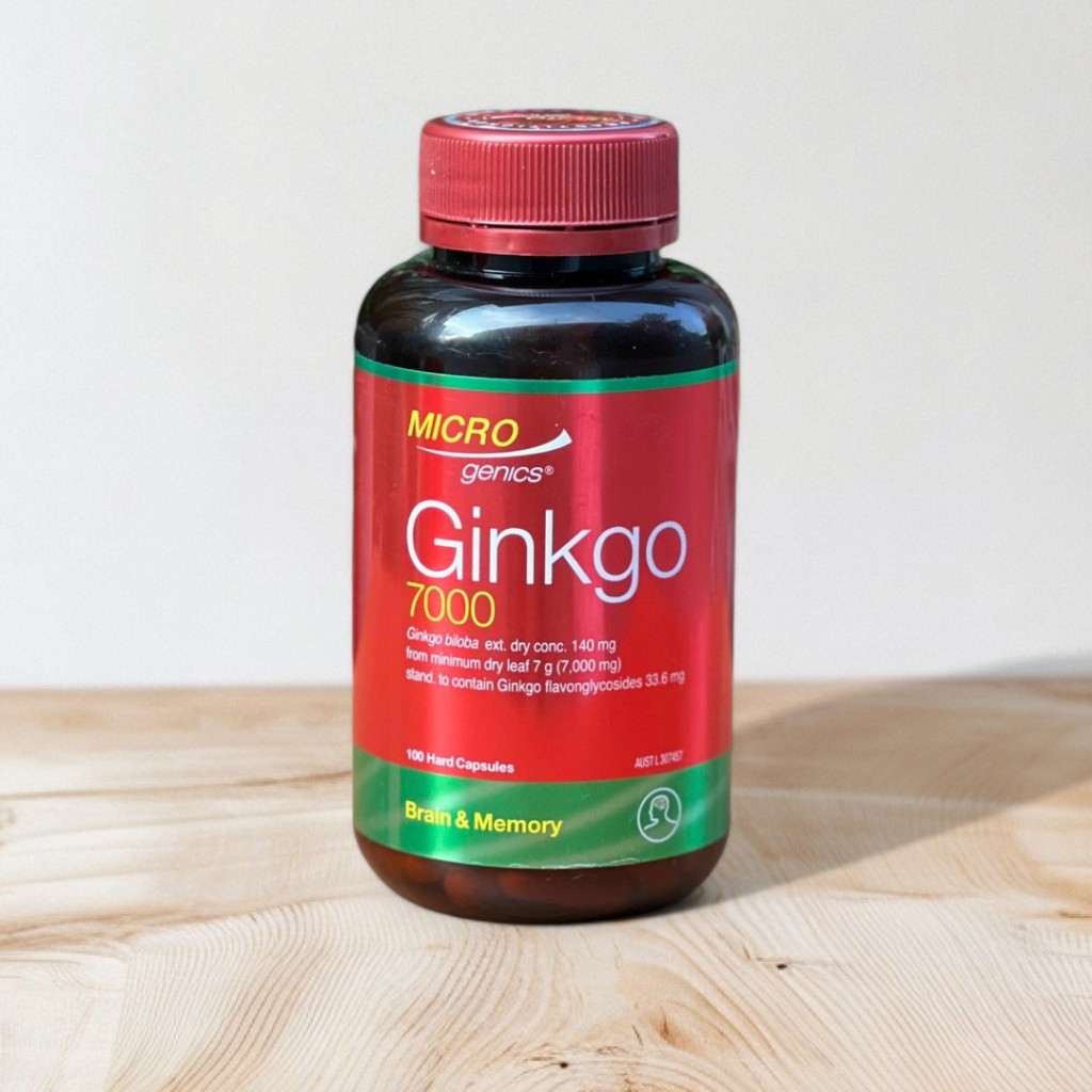 Viên uống bổ não Ginkgo Micro genics 7000 100 viên