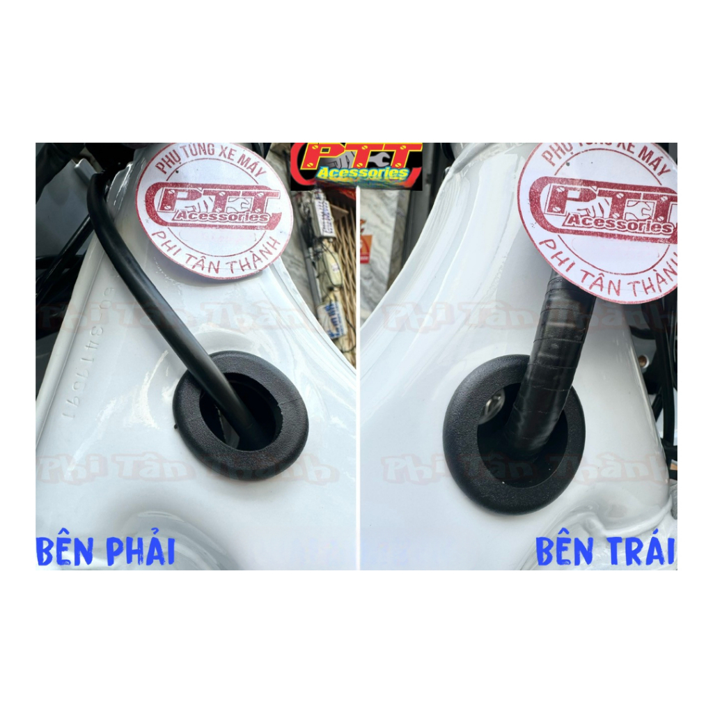 CẶP CAO SU SƯỜN XE CHALY