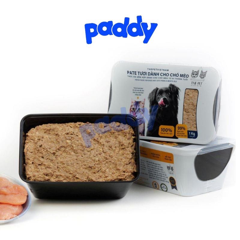 Pate TƯƠI The Pet & RAW Food Cho Chó Mèo Biếng Ăn (500g- 1kg) - Ship Now/Grab 2H