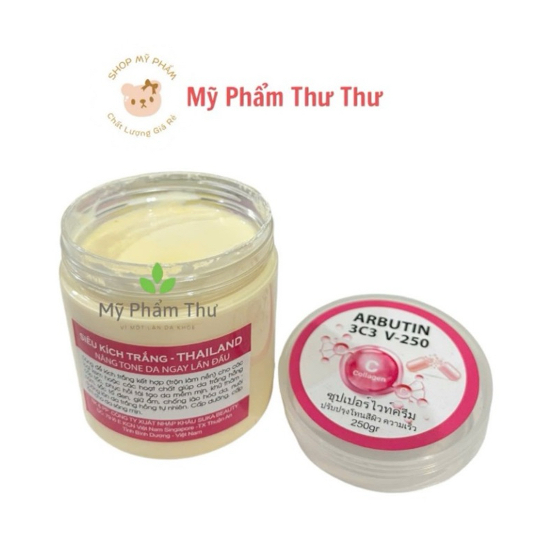 Kem Arbutin 3c3 Thái Lan Whitening Fearl Essence