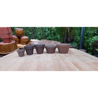 Chậu đất nung - chậu ly mini đủ size