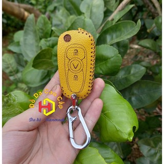   Free ship  Bao da chìa khoá Vinfast Fadil bằng da bò kèm tặng móc khóa khắc tên miễn phí 