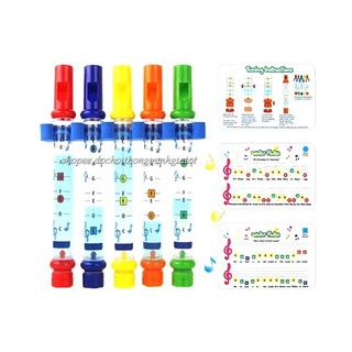 Bộ 5 kèn / còi nhạc nước cho bé