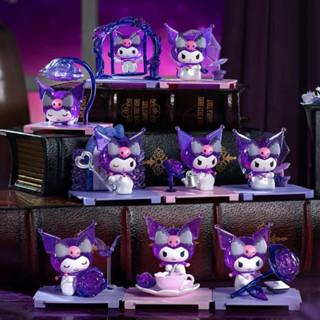 [MOETCH] Blindbox Kuromi Dream Rose Garden Micro Blind boxes - Mô hình Khu vườn hoa hồng có hộp chống bụi chính hãng