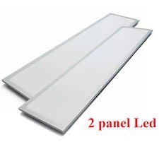 Combo 2 bộ đèn LED panel 300x1200 40w