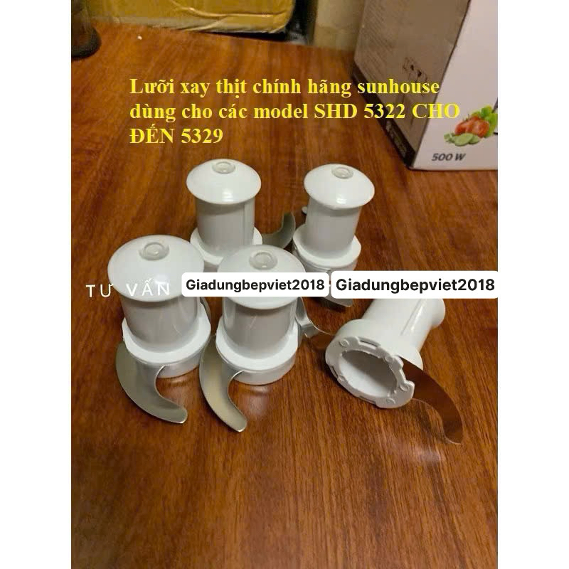 [Mã ELHA22 giảm 5% đơn 300K] lưỡi dao xay thịt sunhouse shd5322/5328