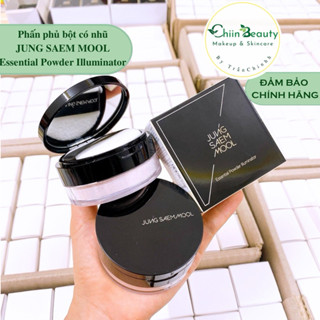 Phấn phủ bột nhũ JSM JUNG SAEM MOOL Essential Powder Illuminator cho khuôn mặt bừng sáng ChiinBeauty