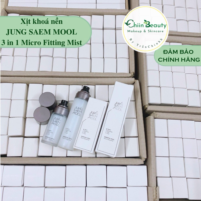 Có sẵn - Xịt khoáng khoá nền make up JSM JUNG SAEM MOOL Micro Fitting Mist 120ml [ChiinBeauty]