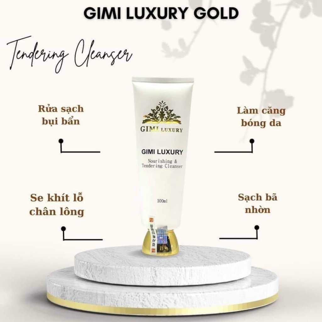 Sữa Rửa Mặt GiMi Truyền Thống, Gimi Gold (CLEANSER 100ml) Giúp Làm Sạch Da Mặt Mới Nhất 2023 - Mỹ Ph
