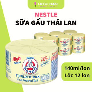 Sữa gấu nguyên kem Nestle nội địa Thái Lan - Lốc 12 hộp