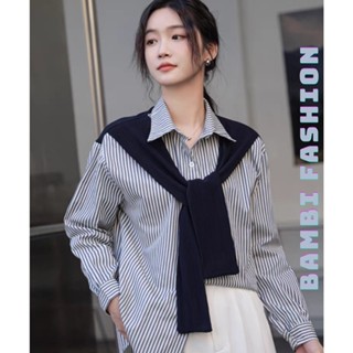 [tặng kèm khăn] Áo sơ mi nữ kẻ kèm KHĂN, Áo sơ mi ulzzang unisex phong cách Hàn Quốc chất mềm mịn FORM RỘNG Mã SM04