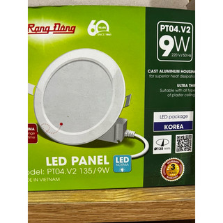 Đèn LED Panel tròn phi 135 -9W  Rạng Đông