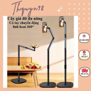 Cây giá đỡ điện thoại L01 chuyên nghiệp dùng chụp hình quay video vlog livestream linh hoạt với một cánh tay xoay 360 độ
