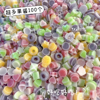  Kẹo sáp ong nhân trái cây rừng  combo 100g,200g - kẹo sáp hương vị hoa quả mini size to mix vị 