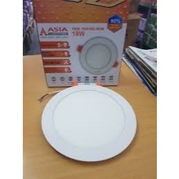 ĐÈN LED PANEL TRÒN SIÊU MỎNG 18W ASIA