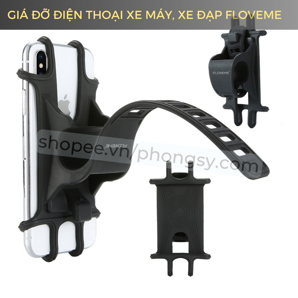 Giá Đỡ Điện Thoại Xe Máy, Xe Đạp