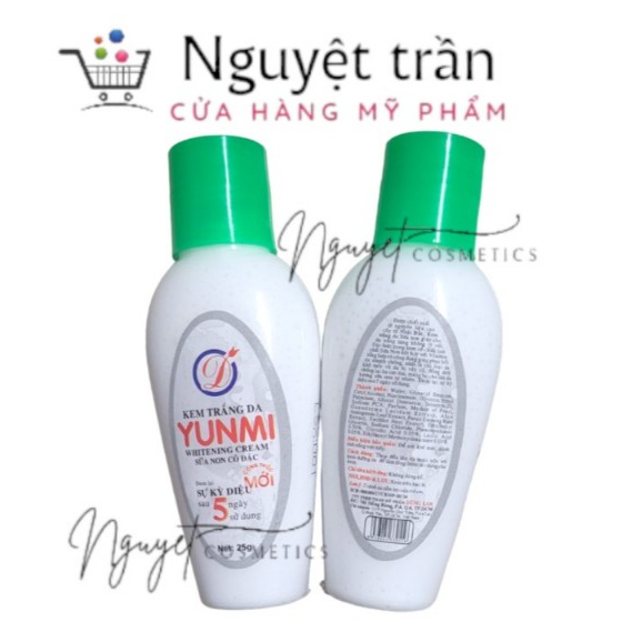 Kem kích trắng yunmi trắng da
