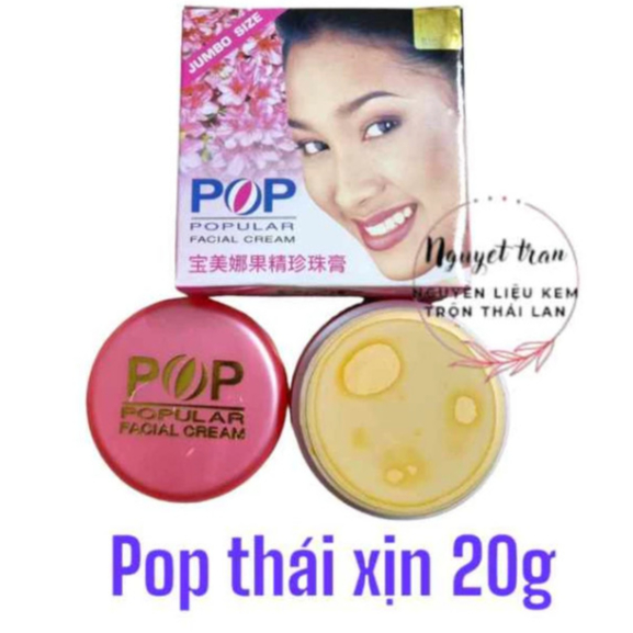 kem dưỡng trắng da pop pular thái lan xịn