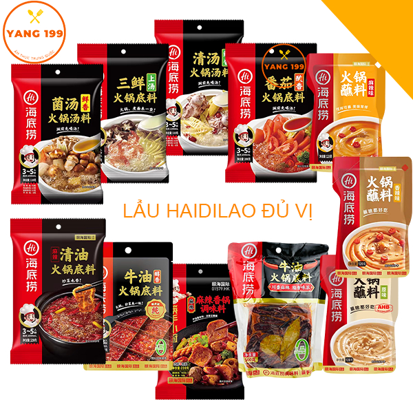 Lẩu Haidilao Đủ Vị Ngon 15 Vị