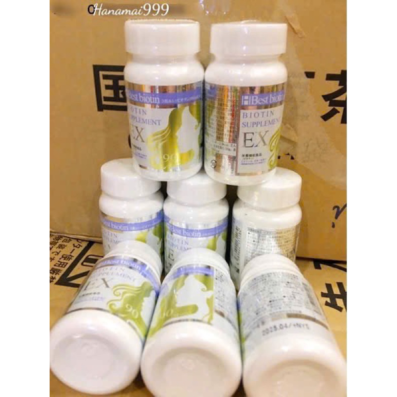 [Nhật nội địa - Sẵn hàng ] Viên uống hỗ trợ mọc tóc Best Biotin Supplement ex