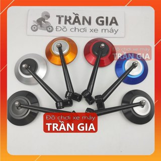Kính/Gương/Kiếng chiếu hậu tròn xe máy gắn Sh Mode Grande Janus Vario Vision Lead AB airblade Winner Exciter Wave Sirius