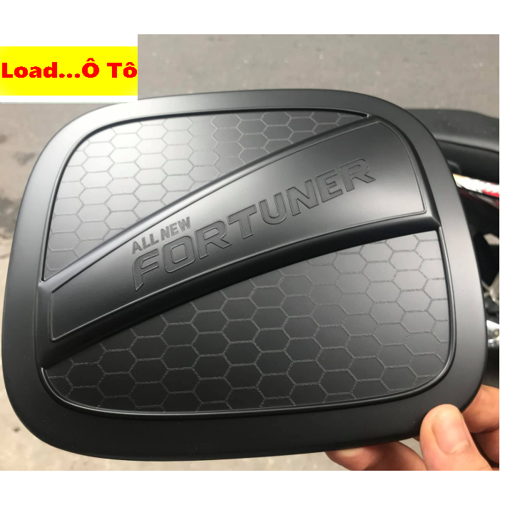 Ốp Nắp Bình Xăng Xe Toyota Fortuner 2024-2017 Màu Đen Cao Cấp