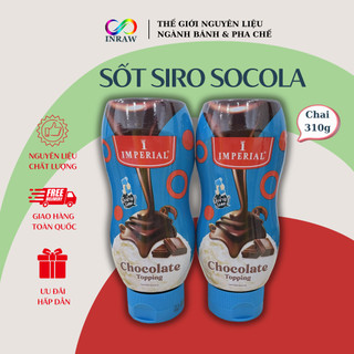 Combo Sốt Siro Dâu & Socola Chai 310g