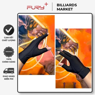 Găng Tay Bida Hở Ngón Màu Đen, Thấm Hút Mồ Hôi, Chống Trơn Trượt, Tay Thuận Và Tay Nghịch