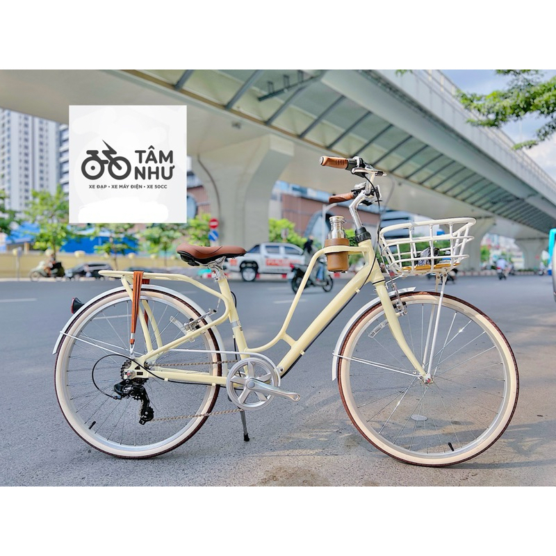Xe đạp mini nữ Giant MOMENTUM 2025 INEED LATTE 26