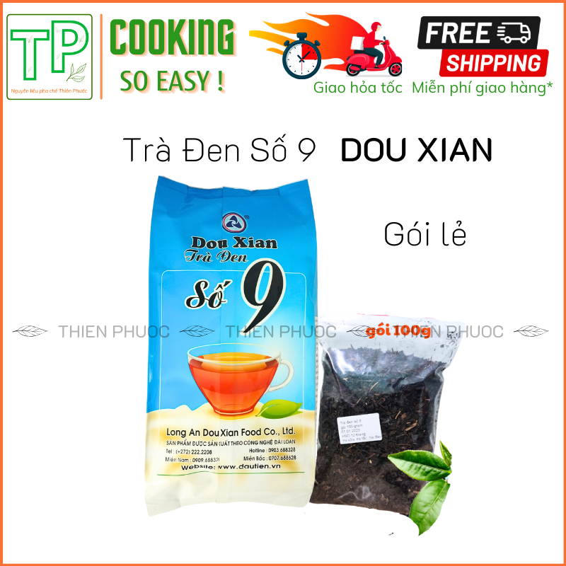 Trà đen số 9 DouXian lẻ 100g