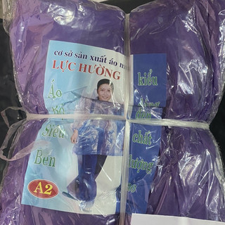 Bộ Áo Mưa Nilon A2 Dày Dặn (1 Bộ)