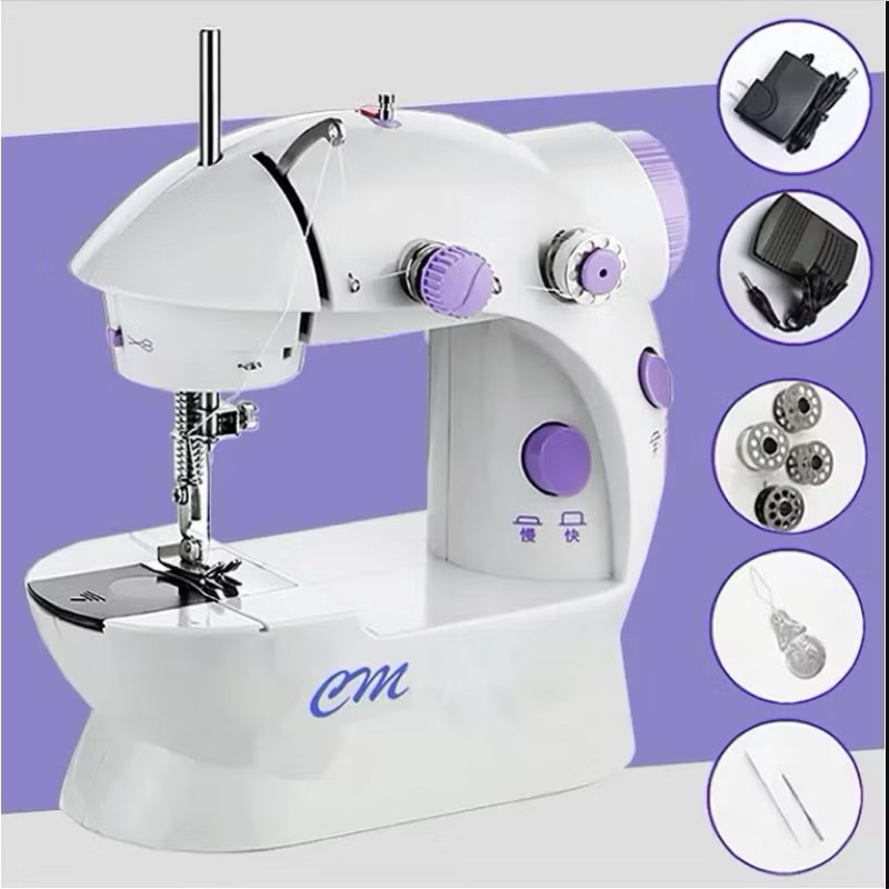 Máy May Vá Máy Khâu Gia Đình MiNi CMD Cao Cấp Tiện Dụng Cho Các Mẹ Các Bà