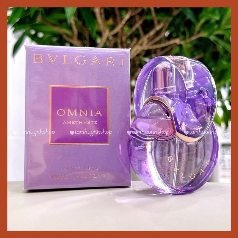 Nước hoa nữ B\/L OMNIA AMETHYSTE Tím 5ml - 10ml