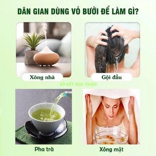 Vỏ bưởi da xanh khô 200g (mỏng thơm)