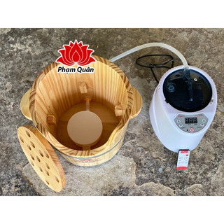 thùng gỗ xông đầu,gội đầu dưỡng sinh