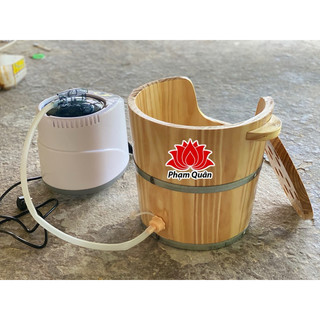 thùng gỗ xông đầu,gội đầu dưỡng sinh
