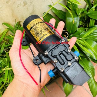 bơm mini 12v ống ra phi8 - bơm phun sương