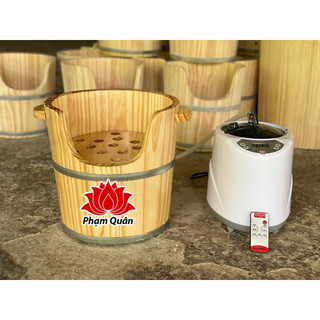 thùng gỗ xông đầu,gội đầu dưỡng sinh