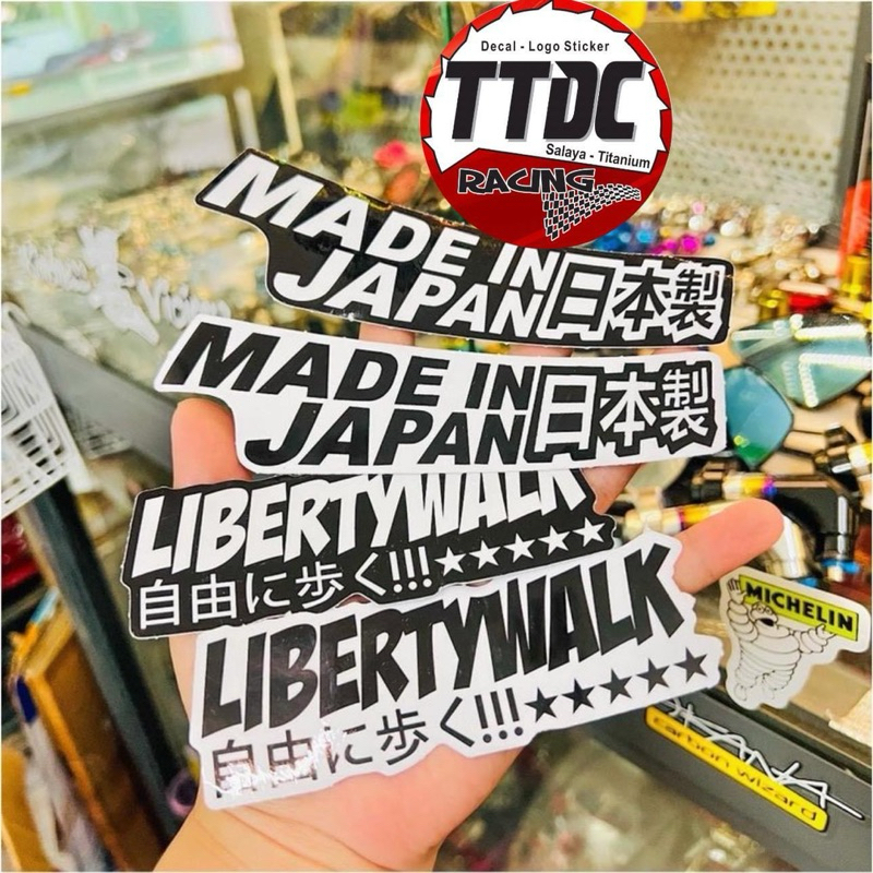 Tem Lẻ Decal Logo Sticker Japan