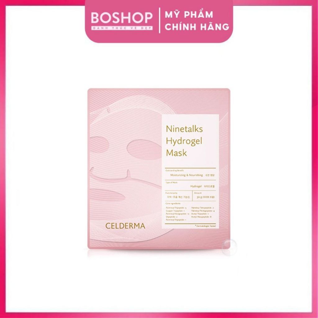 Mặt Nạ Celderma Ninetalks Hydrogel Mask (30g)