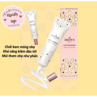   DATE 2026  KEM LÓT KIỀM DẦU SIÊU MỊN BISOUS LOVE BLOSSOM SILKY PORE PRIMER 
