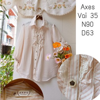 2hand áo sơ mi, phối ren, voan lưới, phong cách boho, vintage, nhẹ nhàng, tiểu thư, công sở, fairy grunge, y2k hiệu Nhật