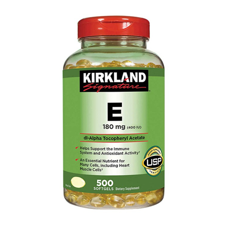 [Mã SKAMSALE8 giảm 10% đơn 200K] Vitamin E 400 IU Kirkland (500 Viên) Của Mỹ
