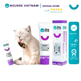 Nourse 22 Gel tiêu búi lông mèo ngừa tắc ruột cải thiện hệ tiêu hoá NourseVietnam VN22 (120gr)