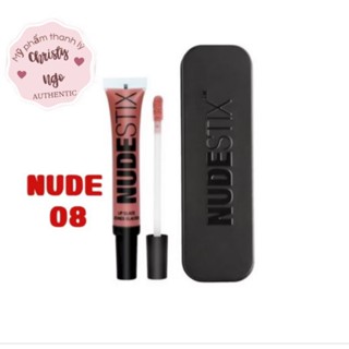   HÀNG MỚI VỀ  SON BÓNG CÓ MÀU STIXNUDE LIP GLACE MÀU NUDE 08 