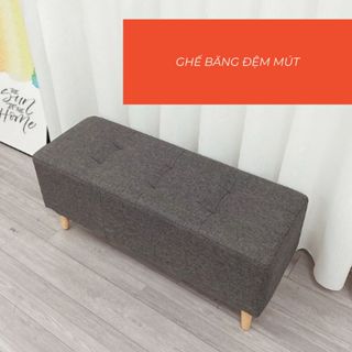  Ghế Băng Dài FOREVER 84 Ghế Chờ Ghế Sofa Mini tối giản 80x30x35CM - Bọc Mút Dày Dặn 