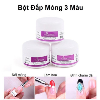 Bột mỹ Ez flow đắp hoa bột nail , đắp móng bột nail siêu dẻo mịn không lẫn tạp chất đắp siêu êm