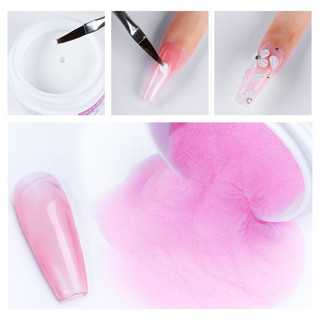 Bột mỹ Ez flow đắp hoa bột nail , đắp móng bột nail siêu dẻo mịn không lẫn tạp chất đắp siêu êm