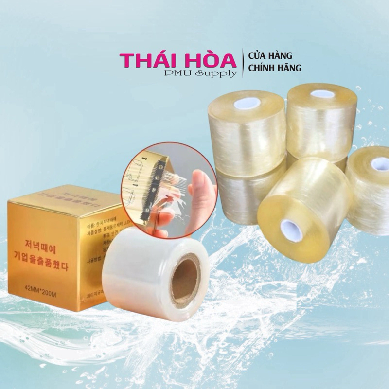 Cuộn nilon ủ tê phun xăm, ủ tê hàn