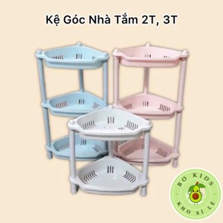 Kệ góc tam giác, kệ trong, kệ hoa 2 tầng, 3 tầng Việt Nhật, Kệ để đồ phòng tắm, nhà bếp, kệ gia vị